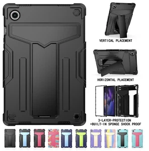 For Samsung Galaxy Tab A9 / Galaxy Tab A9 Plus Case Shockproof Rugged Kickstand - Picture 1 of 32