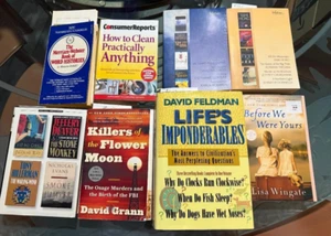 Variety Bundle of Books 8 in Total Value on eBay= $68.70! Bundle= $52.99!! - Picture 1 of 12