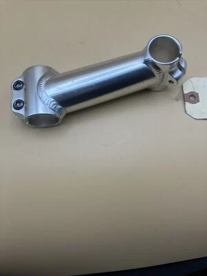 120mm Stem 1 1/8" DC 25.4mm Clamp +/-10 Deg Silver - Image 1 of 3