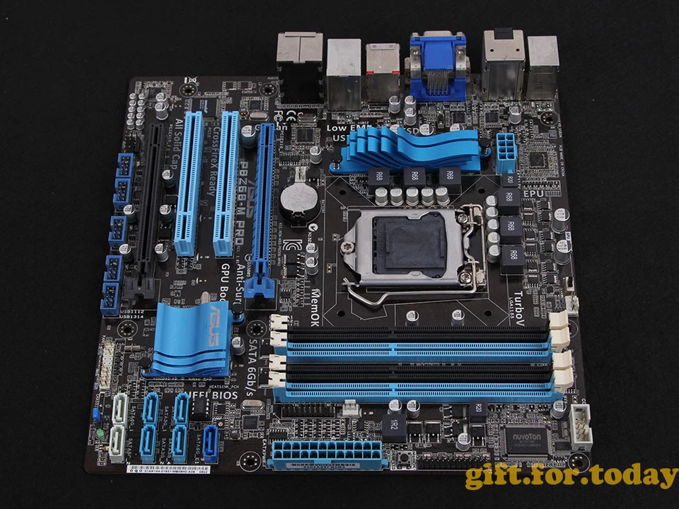 Original ASUS P8Z68-M PRO Intel Z68 Motherboard 1155/Socket H2 DDR3 - Image 1 of 1