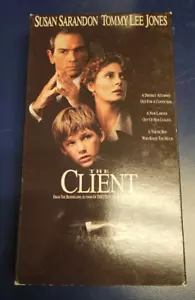 The Client (VHS, 1994) -  Susan Sarandon Tommy Lee Jones - Picture 1 of 3