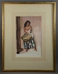 William Russell Flint (Scottish, 1880-1969) Iberian Flounces Collotype 21/850 - Picture 1 of 5