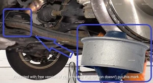 48068-02030 For 2020 Toyota Prius Prime Front Lower Control Arm Bushing OEM - Picture 1 of 19