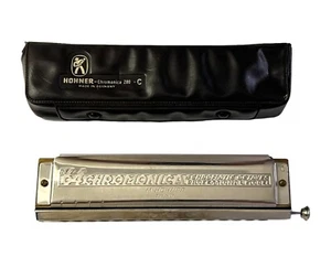 Hohner  "The 64 Chromonica"  4 Chromatic Octaves Professional Model 280-C w/Case - Picture 1 of 7