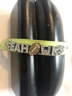 Handcrafted Football Leather Bracelets (adjustable) - Image 1 of 4