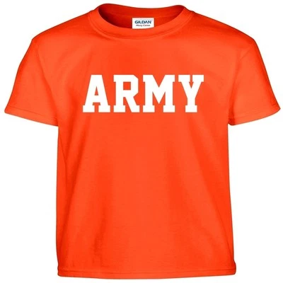 US ARMY Physical Training Military PT T Shirt  24 Color Combinations 8 Sizes  - Image 1 of 2