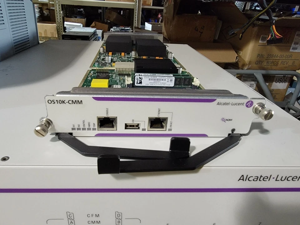 Alcatel-Lucent OS10K-CMM Chassis Management Module for Omniswitch 10K 902879-90  - Image 1 of 1