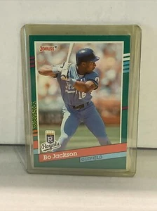1991 Donruss Baseball Bo Jackson Fehlerkarte kein Punkt (.) After INC 👍🥎 - Bild 1 von 11