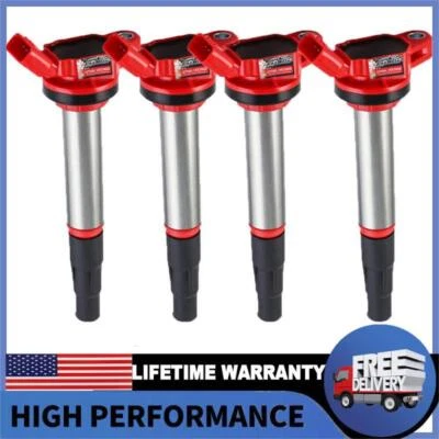 Juego de 4 bobinas de encendido para Toyota Corolla Matrix Prius Scion xD 1,8 L L4 UF596 Foto 1 de 4