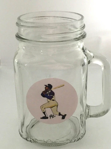Atlanta Braves baseball Hank Aaron Mug-16oz-CHEERS-Toast the HR CHAMP! Cover