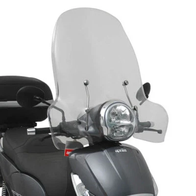 GIVI 130A PARABREZZA 50X72CM SENZA STAFFE FOR APRILIA SCARABEO LIGHT 500 2006-20 - Immagine 1 di 3