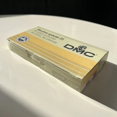 Vintage DMC 24 Skeins Box Mouline Special 25 Thread Floss #335 Rose - Image 1 of 4