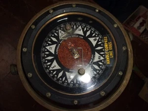 The wood freeman metal marine auto pilot compass Aug 10, 1937 - Picture 1 of 8