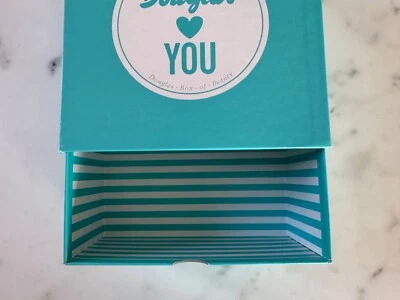 Douglas Box of Beauty türkis mit Schublade leer Deko Aufbewahrung  - Bild 1 von 4