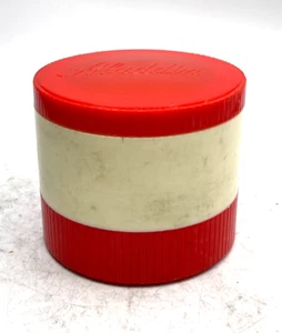 Aladdin 6 oz Hot/Cold Insulated Thermo Jar Model 7000 Red/White w/ Freezer Lid - Picture 1 of 7
