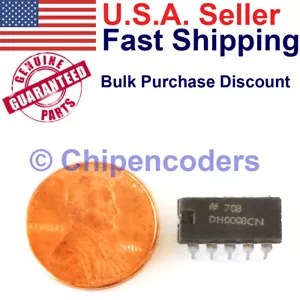 Rare National Semi DH0008CN High Voltage High Current Driver DIP-10 Tin/Gold Pin - Imagen 1 de 11