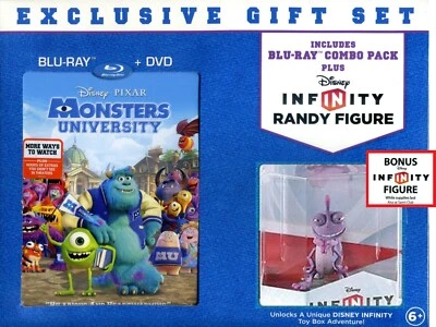Monsters University Exclusive Gift Set with Randy Figure - Blu-ray DVD Combo - Image 1 of 2