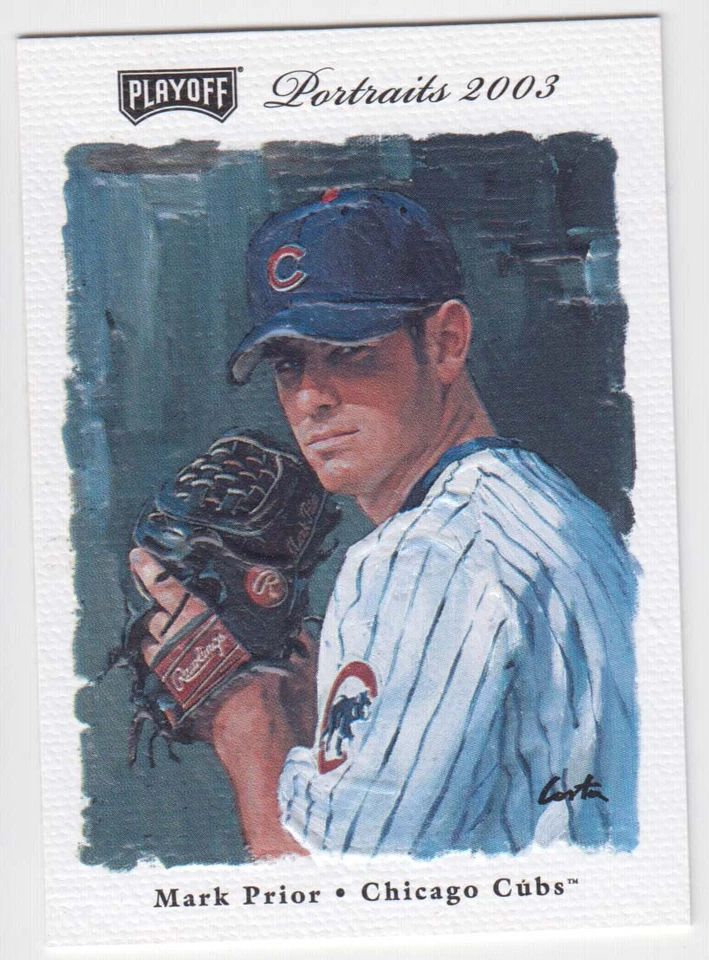 2003 Playoff Portraits #47 Mark Prior - Image 1 of 1