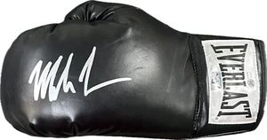 Mike Tyson Signed Autographed Black Boxing Glove JSA & Mike Tyson Holo Authen L - Picture 1 of 3
