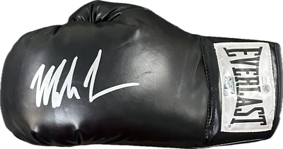 Mike Tyson Signed Autographed Black Boxing Glove JSA & Mike Tyson Holo Authen L - Image 1 of 3