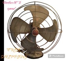 *°Vintage General Electric GE Vortalex 18" Fan  Works Great Rare Piece°*