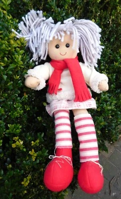 Lustige Stoffpuppe / Schlenkerpuppe (Höhe: ca. 46cm) - Bild 1 von 3