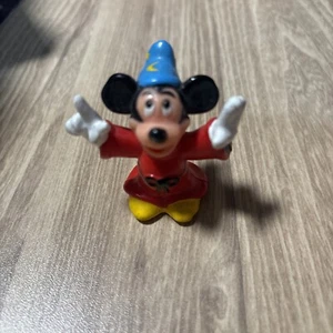 Vintage Fantasia Mickey Mouse PVC Toy Figure - Picture 1 of 4