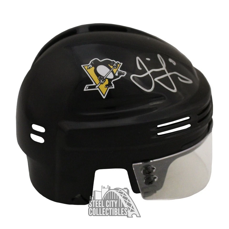 Mini casco de hockey autografiado por Jaromir Jagr Pittsburgh - BAS Foto 1 de 1