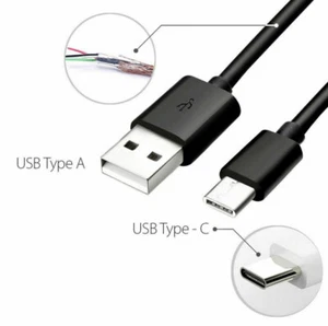 3FT Type C Fast Charging USB Cable Cord For Samsung Galaxy Note 9 S9 S10 S20 - Picture 1 of 6