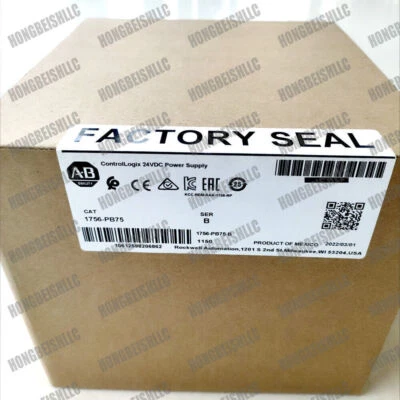 1756-PB75 AB ControlLogix 24V DC Power 1756PB75 New Supply Original Sealed - Image 1 of 4