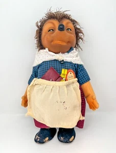 Steiff Vintage Hedgehog Micki (The Mother) Doll w/Tag 1960s 10 1/2" Tall Version - Picture 1 of 7