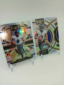 2023 Select Football Lamar Jackson Silver Concourse+Premier Level | Baltimore... - Bild 1 von 5