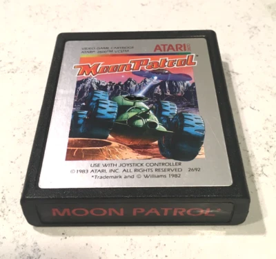 Atari 2600 Moon Patrol --- Tested & Working - Image 1 of 2