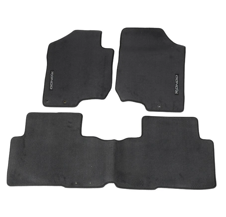 New Genuine OEM 2009 2010 2011 KIA Rondo Carpet Floor Mats Set 3 pieces Foto 1 de 4
