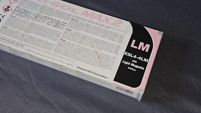 OEM Genuine ROLAND Eco-Sol MAX2 ink 440cc Cartridge ESL4-4LM. Light Magenta. NEW - Image 1 of 4