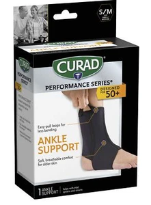 Curad CURSR27200MDH Performance Series Ankle Support Designed for Active Seniors - Picture 1 of 5