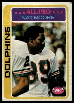 1978 Topps #440 Nat Moore - Image 1 of 2