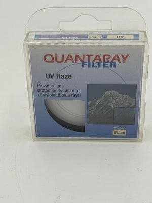 Quantaray UV Haze (241662014) 58 mm Filter - Image 1 of 4
