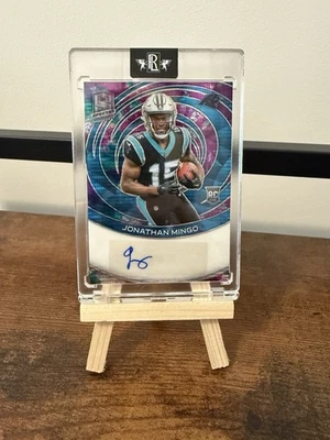2023 Panini Spectra Rookie Celestial Prizm /75 Jonathan Mingo #RAU-JMI Auto RC - Image 1 of 2