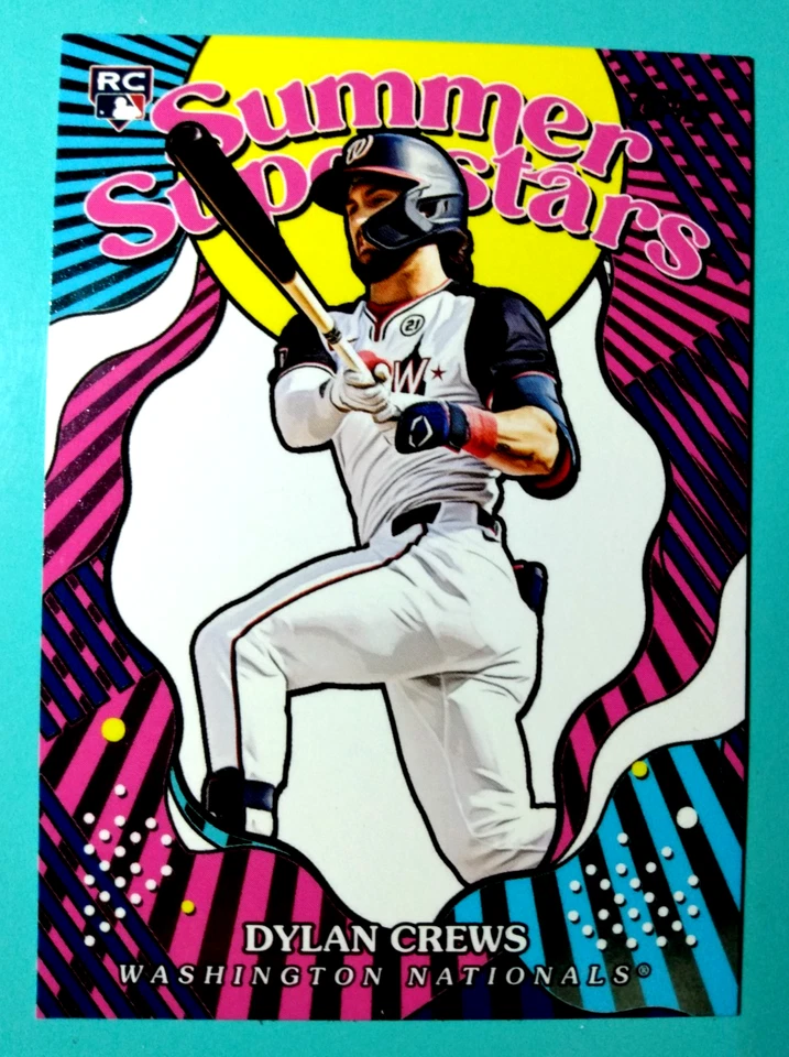 2025 TOPPS BASEBALL  *** Dylan Crews: Summer Superstars Rookie ***  #SS-48 - Image 1 of 2