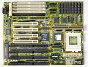 Vintage Gigabyte GA586-AT Pentium motherboard ISA PCI untested mbd78 - Picture 1 of 2