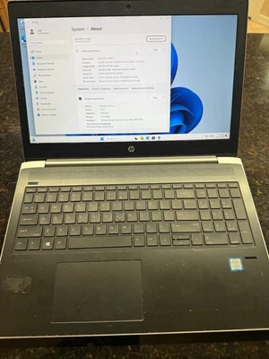 LOTE DE 2 HP ProBook 450 G6 Laptop i5-8250U 1.6GHz 8GB 128GB SSD 15" Bateria W11 - Imagem 1 de 4