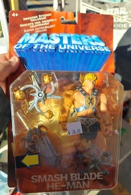 Figura Mattel Smash Blade He-man 200X Masters Of The Universe 2002 NUEVA SELLADA Foto 1 de 3