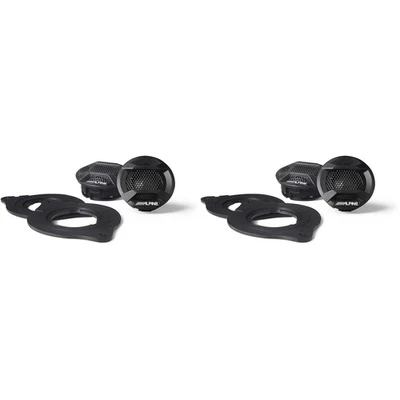 Alpine (2) Par de tweeters componentes SPV-10TW-WRA resistentes a la intemperie de 1” para 2007... Foto 1 de 4
