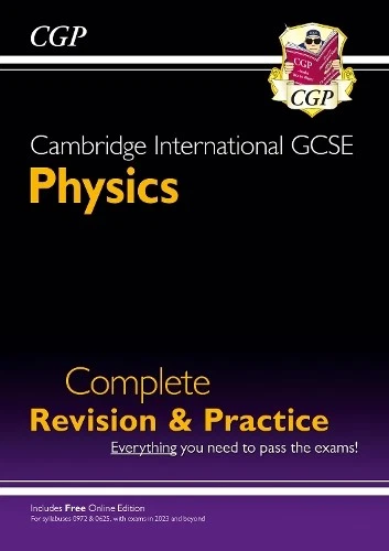 CGP Books Cambridge International GCSE Physics Complete Revision & P (Paperback) - Image 1 of 1