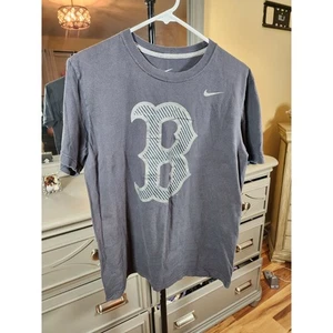 Nike Boston Red Sox Uomo Medium Nero/Bianco con Decalcomania Stile B in Fibra di Carbonio - Foto 1 di 9