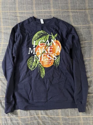 Sudadera I Can Make A Mess The Early November para hombre grande cuello redondo nunca usada Foto 1 de 2