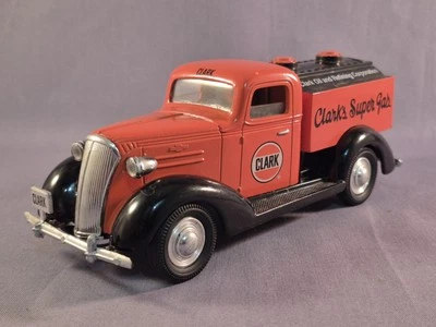 1937 Chevy Tanker Truck Clark Gasoline Coin Bank Liberty Classics Diecast 1:25 - Image 1 of 4