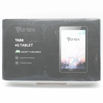 (Lot of 16) Vortex Tab8 4G 8" 2GB Android 11 Go Edition Tablet 32GB — NEW - Image 1 of 4