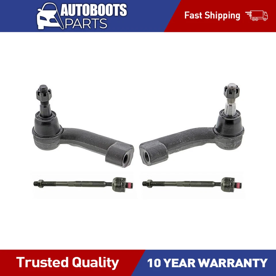 Barra de amarre exterior interior delantera Mevotech 4x para Ford Expedition 2007-2017 Foto 1 de 4